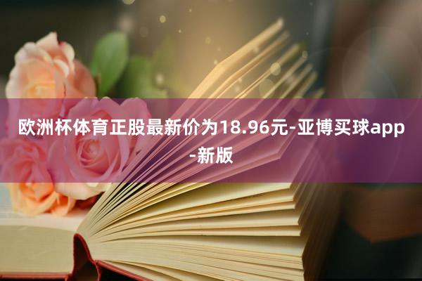 欧洲杯体育正股最新价为18.96元-亚博买球app-新版